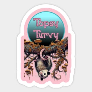 Topsy Turvy Sticker